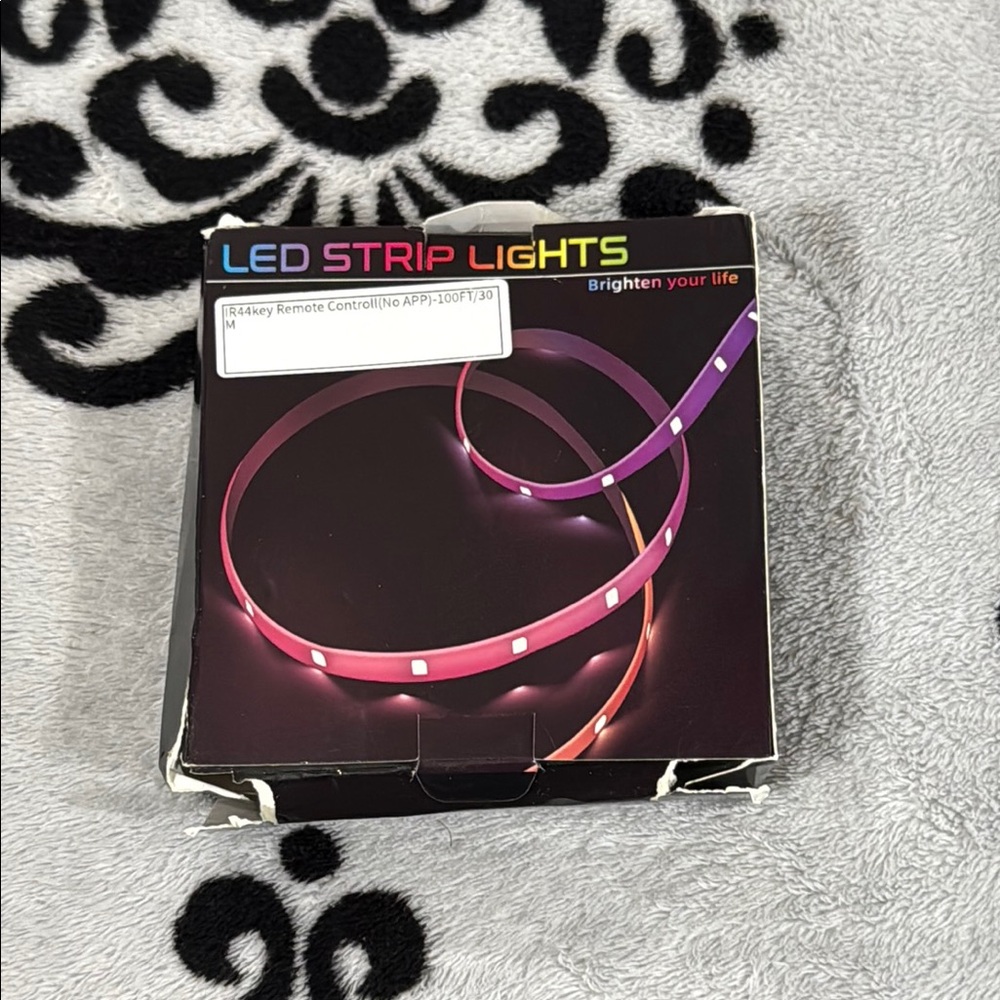 LED Strip Lights with Remote! 100 feet/30 meters! New in box!